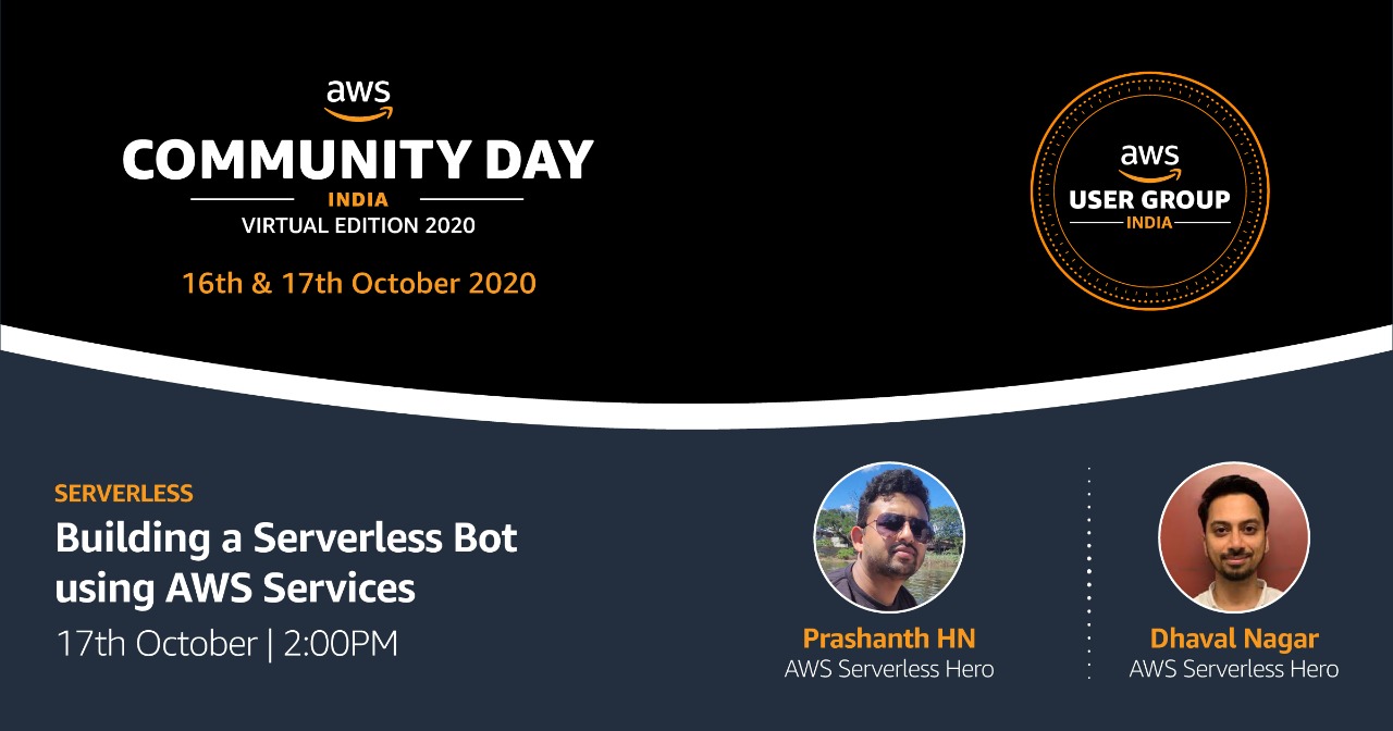 Serverless Workshop at AWS Community Day India 2020